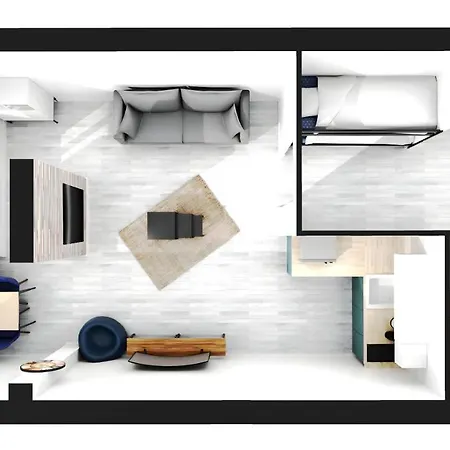 Apartman Le Cosy Babylone La Grande-Motte